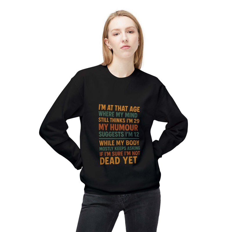 Age Humor Sweater