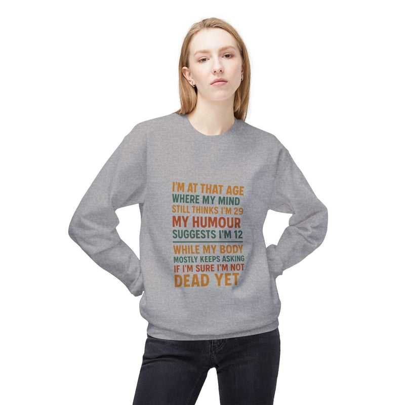 Age Humor Sweater