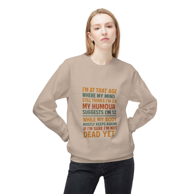 Age Humor Sweater