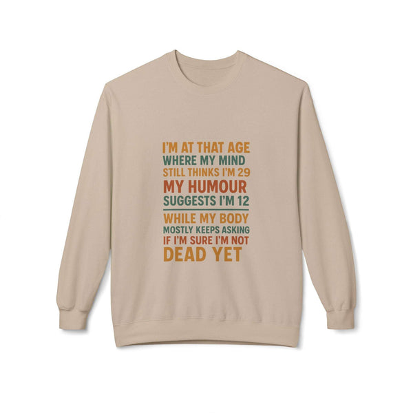 Age Humor Sweater