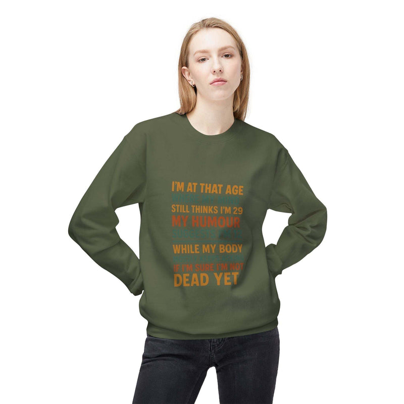 Age Humor Sweater