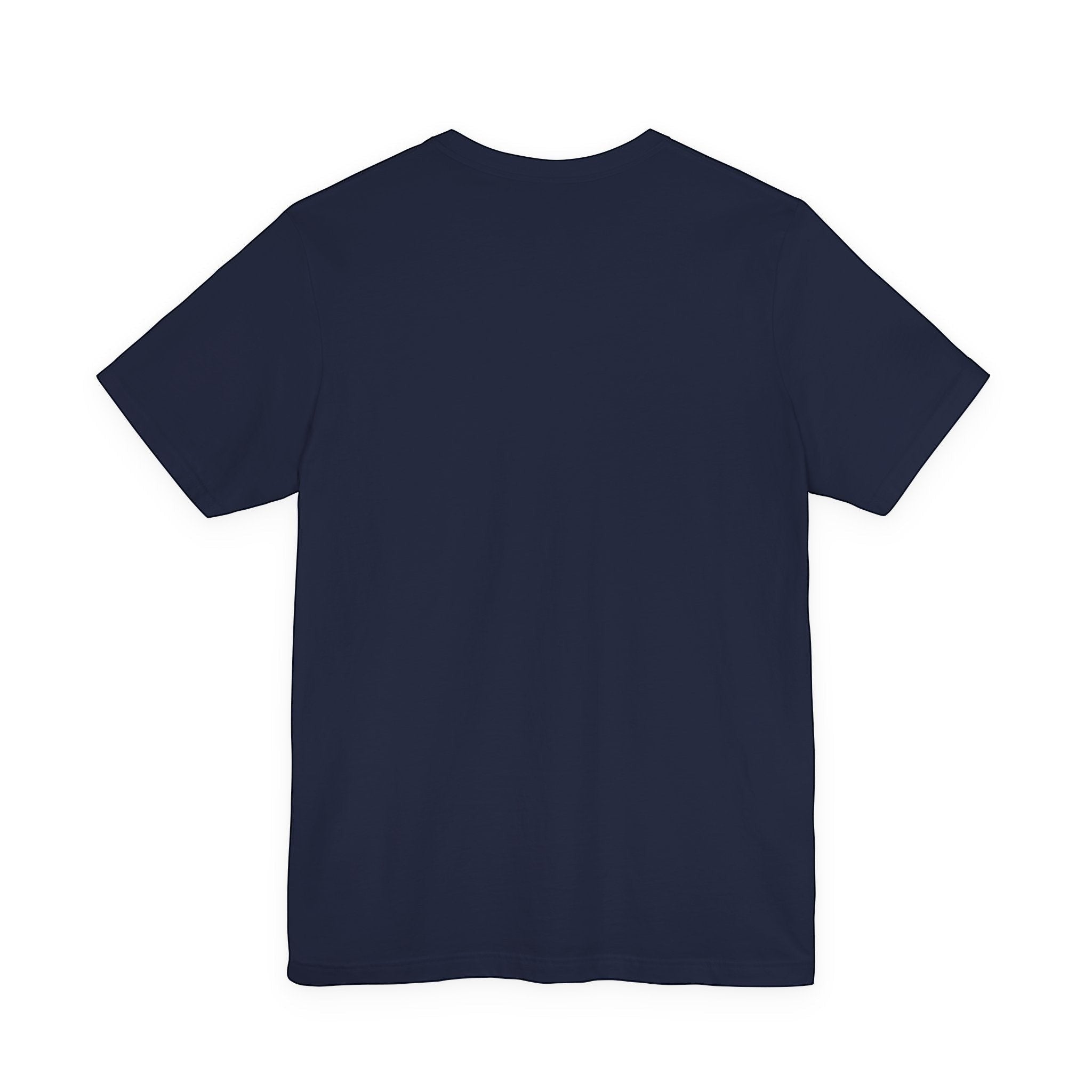 Old Man Snark navy blue 100% cotton t-shirt with vintage humor graphic on front.