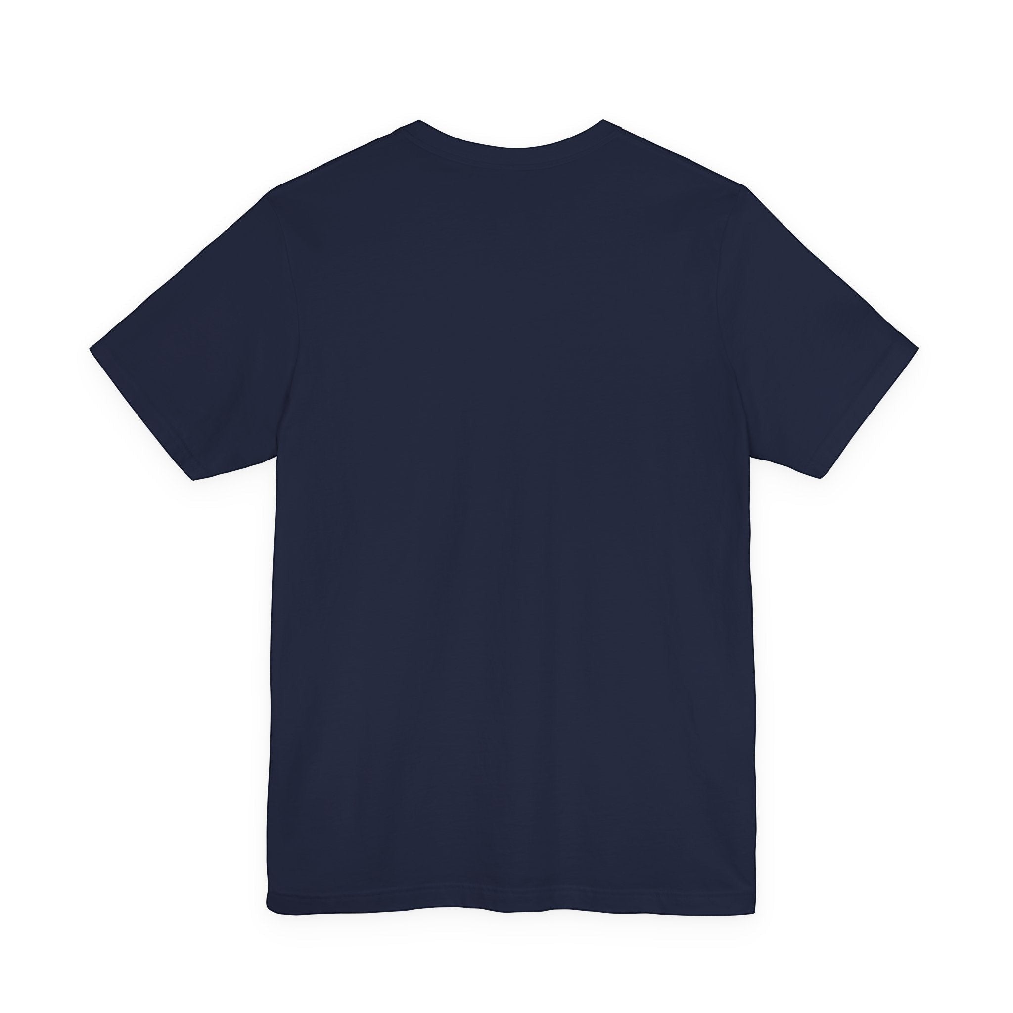 Old Man Snark navy blue 100% cotton t-shirt with vintage humor graphic on front.